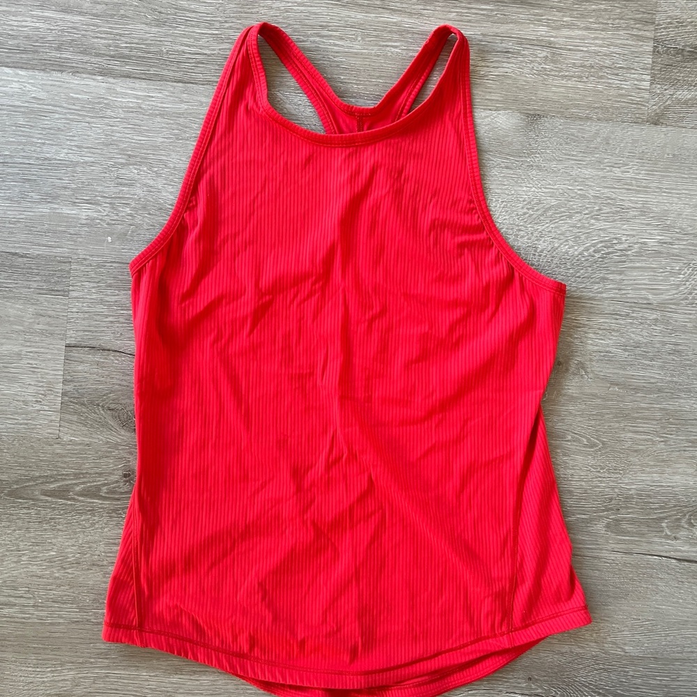 Lululemon Base Pace Ribbed Tank size 6